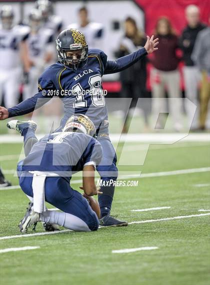 Thumbnail 3 in Eagle's Landing Christian Academy vs. Fellowship Christian (GHSA 1A Private Final) photogallery.