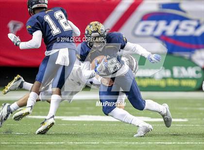 Thumbnail 1 in Eagle's Landing Christian Academy vs. Fellowship Christian (GHSA 1A Private Final) photogallery.
