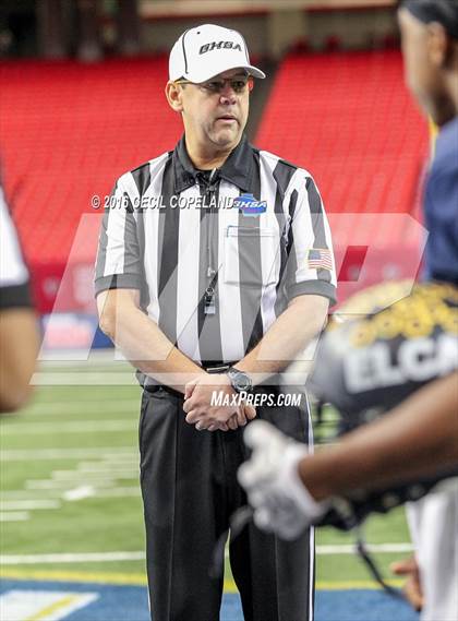 Thumbnail 1 in Eagle's Landing Christian Academy vs. Fellowship Christian (GHSA 1A Private Final) photogallery.