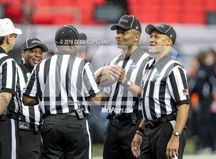 Thumbnail 1 in Eagle's Landing Christian Academy vs. Fellowship Christian (GHSA 1A Private Final) photogallery.
