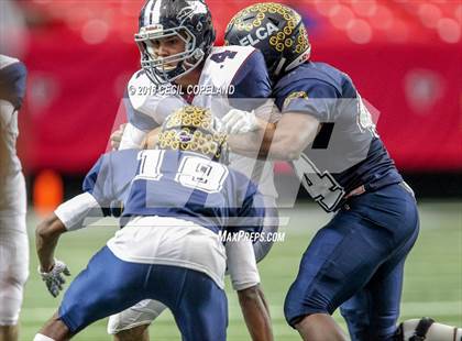 Thumbnail 3 in Eagle's Landing Christian Academy vs. Fellowship Christian (GHSA 1A Private Final) photogallery.
