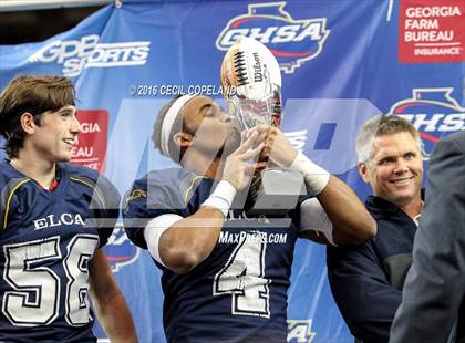 Thumbnail 3 in Eagle's Landing Christian Academy vs. Fellowship Christian (GHSA 1A Private Final) photogallery.