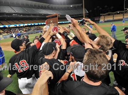 Thumbnail 1 in Etiwanda vs. Mission Viejo (CIF SS D2 Final) photogallery.