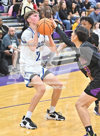 Thumbnail 2 in Mesa vs Valley Christian (Fear the Hop Thanksgiving Tournament) photogallery.