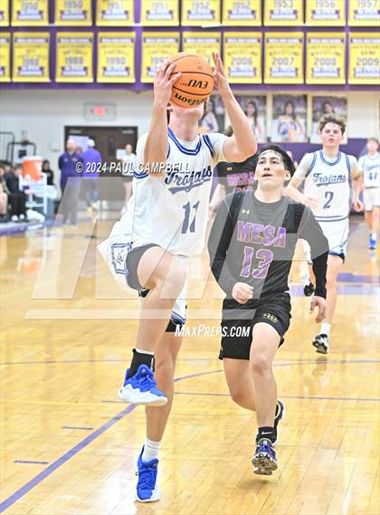 Thumbnail 3 in Mesa vs Valley Christian (Fear the Hop Thanksgiving Tournament) photogallery.