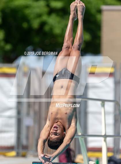 Thumbnail 3 in CIF Diving Championships photogallery.