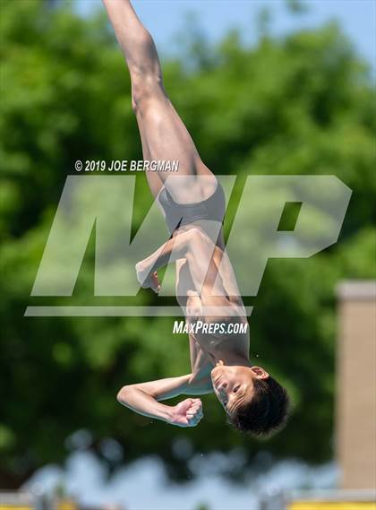 Thumbnail 2 in CIF Diving Championships photogallery.