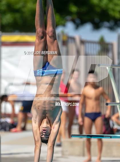 Thumbnail 2 in CIF Diving Championships photogallery.