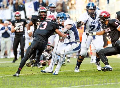 Thumbnail 3 in Valor Christian vs. Fairview (CHSAA 5A Final) photogallery.