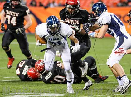 Thumbnail 2 in Valor Christian vs. Fairview (CHSAA 5A Final) photogallery.