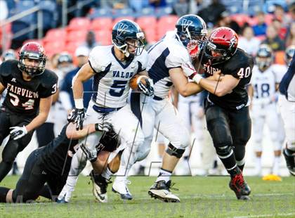 Thumbnail 2 in Valor Christian vs. Fairview (CHSAA 5A Final) photogallery.