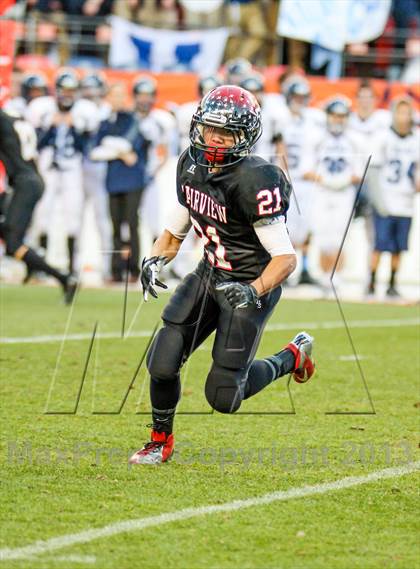 Thumbnail 3 in Valor Christian vs. Fairview (CHSAA 5A Final) photogallery.