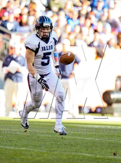 Thumbnail 2 in Valor Christian vs. Fairview (CHSAA 5A Final) photogallery.