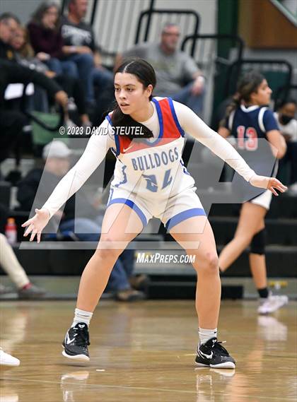 Thumbnail 2 in San Joaquin Memorial vs. Folsom (St. Mary's Stockton MLK Showcase) photogallery.
