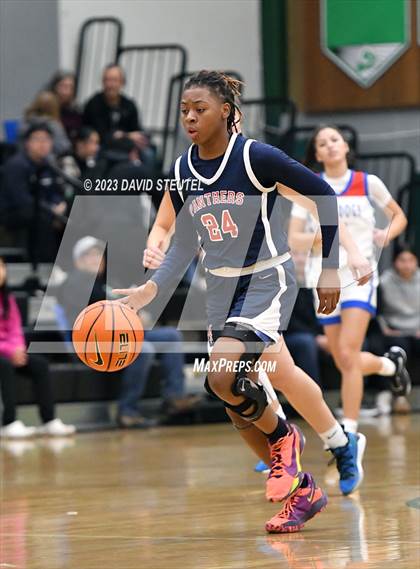 Thumbnail 1 in San Joaquin Memorial vs. Folsom (St. Mary's Stockton MLK Showcase) photogallery.