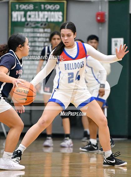 Thumbnail 3 in San Joaquin Memorial vs. Folsom (St. Mary's Stockton MLK Showcase) photogallery.