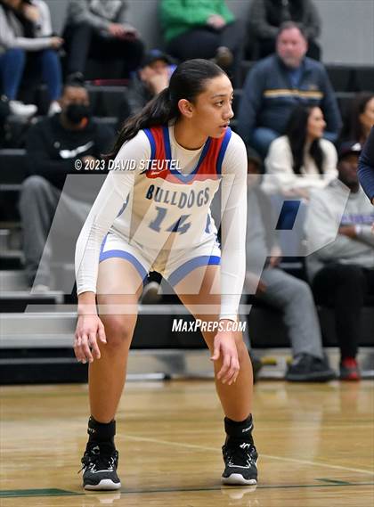 Thumbnail 3 in San Joaquin Memorial vs. Folsom (St. Mary's Stockton MLK Showcase) photogallery.