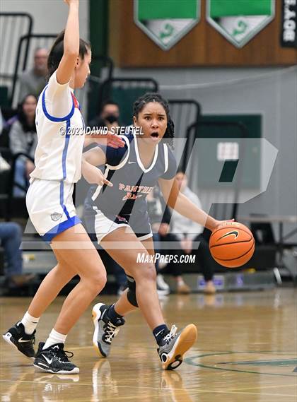 Thumbnail 2 in San Joaquin Memorial vs. Folsom (St. Mary's Stockton MLK Showcase) photogallery.