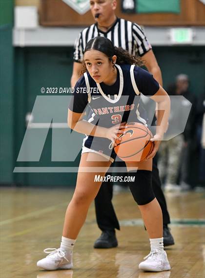 Thumbnail 2 in San Joaquin Memorial vs. Folsom (St. Mary's Stockton MLK Showcase) photogallery.