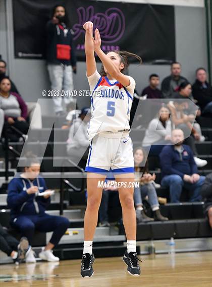 Thumbnail 2 in San Joaquin Memorial vs. Folsom (St. Mary's Stockton MLK Showcase) photogallery.