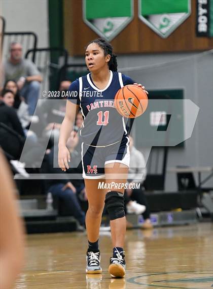 Thumbnail 3 in San Joaquin Memorial vs. Folsom (St. Mary's Stockton MLK Showcase) photogallery.