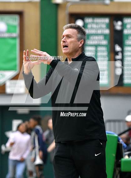 Thumbnail 2 in San Joaquin Memorial vs. Folsom (St. Mary's Stockton MLK Showcase) photogallery.