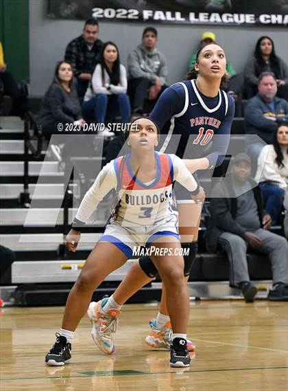 Thumbnail 1 in San Joaquin Memorial vs. Folsom (St. Mary's Stockton MLK Showcase) photogallery.