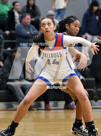 Thumbnail 3 in San Joaquin Memorial vs. Folsom (St. Mary's Stockton MLK Showcase) photogallery.