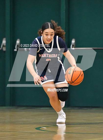 Thumbnail 2 in San Joaquin Memorial vs. Folsom (St. Mary's Stockton MLK Showcase) photogallery.