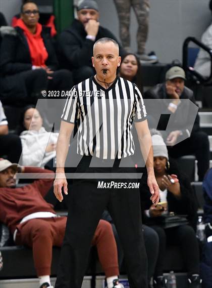 Thumbnail 2 in San Joaquin Memorial vs. Folsom (St. Mary's Stockton MLK Showcase) photogallery.