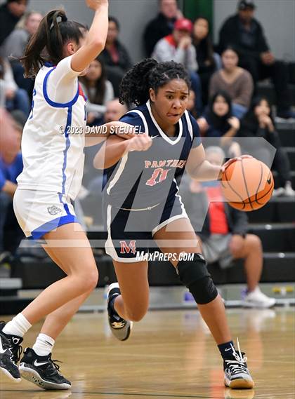 Thumbnail 1 in San Joaquin Memorial vs. Folsom (St. Mary's Stockton MLK Showcase) photogallery.