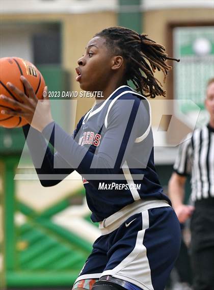 Thumbnail 3 in San Joaquin Memorial vs. Folsom (St. Mary's Stockton MLK Showcase) photogallery.