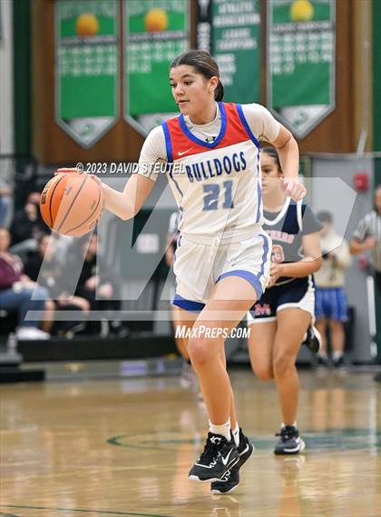 Thumbnail 1 in San Joaquin Memorial vs. Folsom (St. Mary's Stockton MLK Showcase) photogallery.