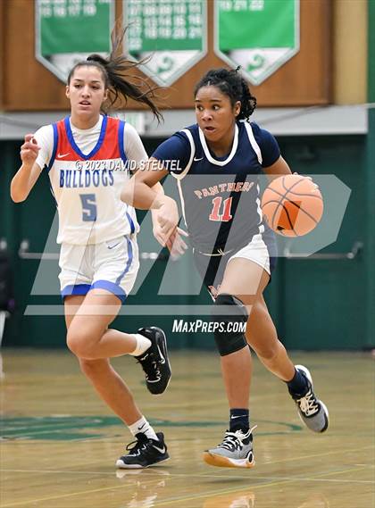 Thumbnail 3 in San Joaquin Memorial vs. Folsom (St. Mary's Stockton MLK Showcase) photogallery.