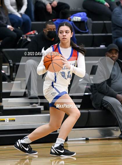 Thumbnail 2 in San Joaquin Memorial vs. Folsom (St. Mary's Stockton MLK Showcase) photogallery.