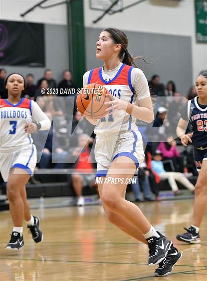 Thumbnail 2 in San Joaquin Memorial vs. Folsom (St. Mary's Stockton MLK Showcase) photogallery.