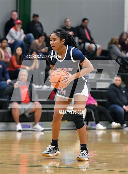 Thumbnail 2 in San Joaquin Memorial vs. Folsom (St. Mary's Stockton MLK Showcase) photogallery.