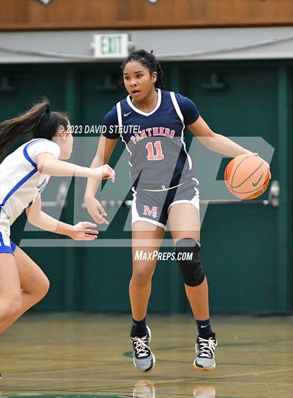 Thumbnail 1 in San Joaquin Memorial vs. Folsom (St. Mary's Stockton MLK Showcase) photogallery.