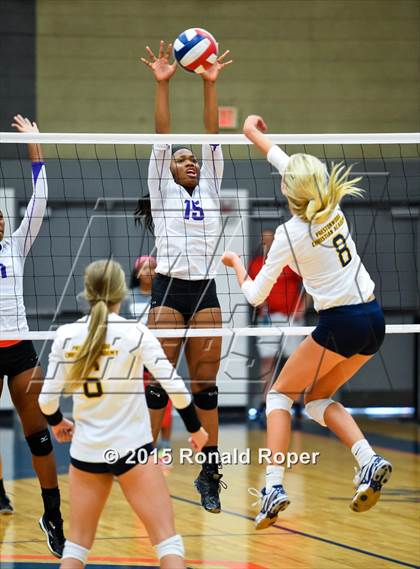 Thumbnail 3 in Richardson vs. Prestonwood Christian photogallery.