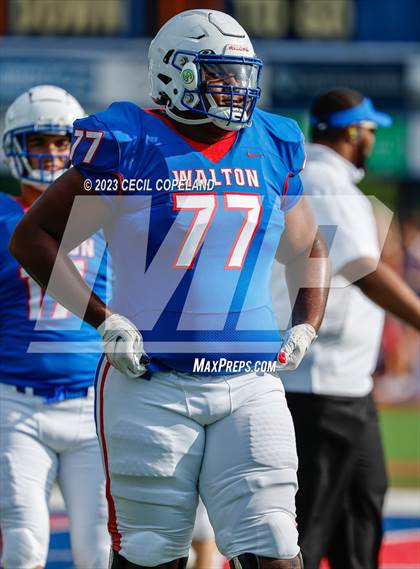 Thumbnail 2 in Walton vs Kell (scrimmage) photogallery.