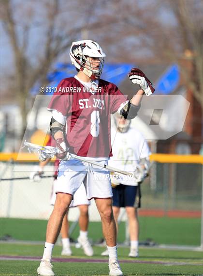 Thumbnail 2 in St. Joseph's Collegiate Institute vs. Salesianum photogallery.