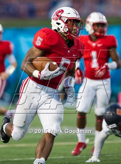 Thumbnail 1 in Katy Tigers @ Seven Lakes Spartans photogallery.