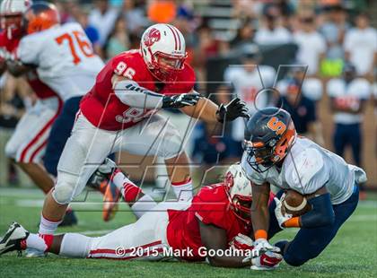 Thumbnail 2 in Katy Tigers @ Seven Lakes Spartans photogallery.