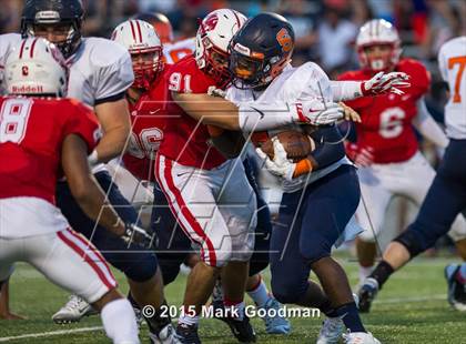 Thumbnail 2 in Katy Tigers @ Seven Lakes Spartans photogallery.