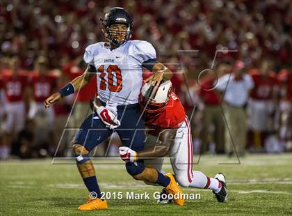 Thumbnail 1 in Katy Tigers @ Seven Lakes Spartans photogallery.