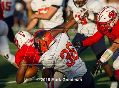 Thumbnail 3 in Katy Tigers @ Seven Lakes Spartans photogallery.