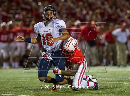 Thumbnail 2 in Katy Tigers @ Seven Lakes Spartans photogallery.