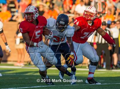 Thumbnail 3 in Katy Tigers @ Seven Lakes Spartans photogallery.