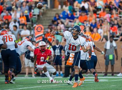 Thumbnail 1 in Katy Tigers @ Seven Lakes Spartans photogallery.