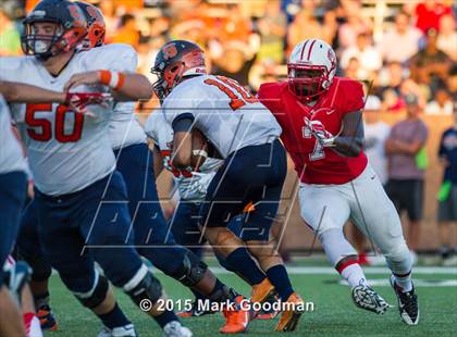 Thumbnail 2 in Katy Tigers @ Seven Lakes Spartans photogallery.